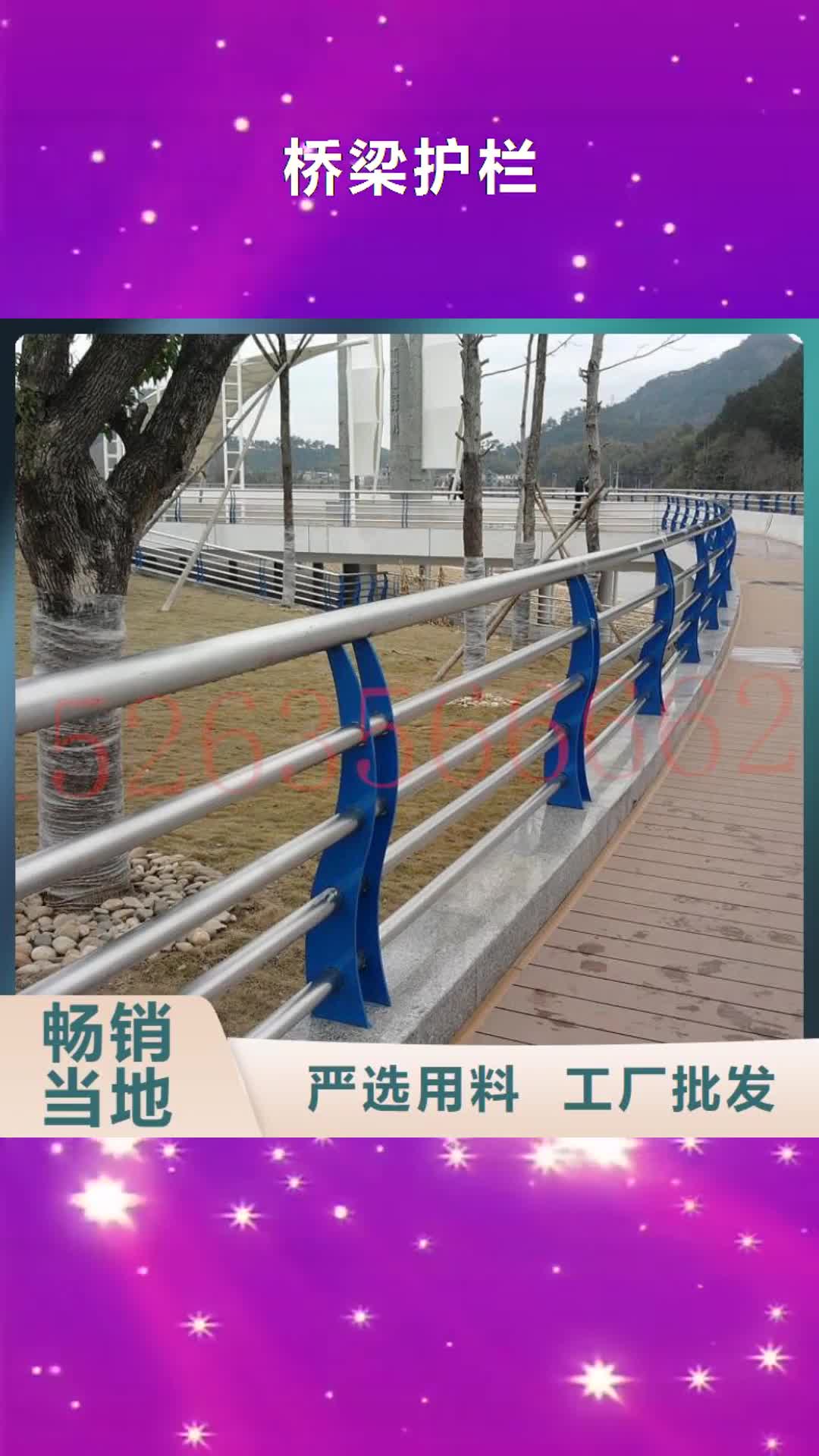 上饶 桥梁护栏【道路防撞护栏】用心制造